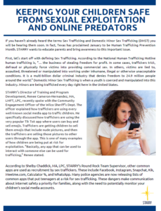 Keeping Children Safe Online